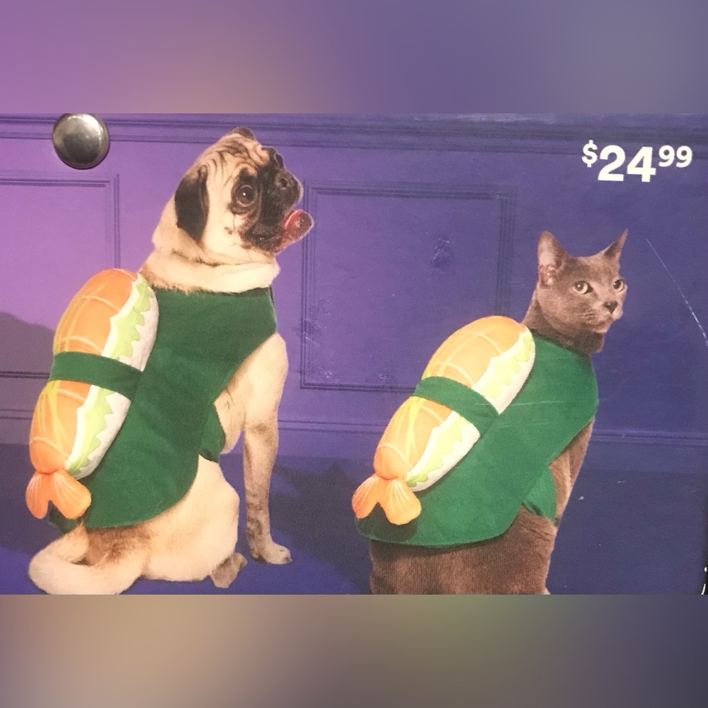 Pet Bootiqe Sushi Halloween costume